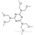2,4,6-TRIS [비스 (메 톡시 메틸) 아미노] -1,3,5- 트리 아진 CAS 3089-11-0